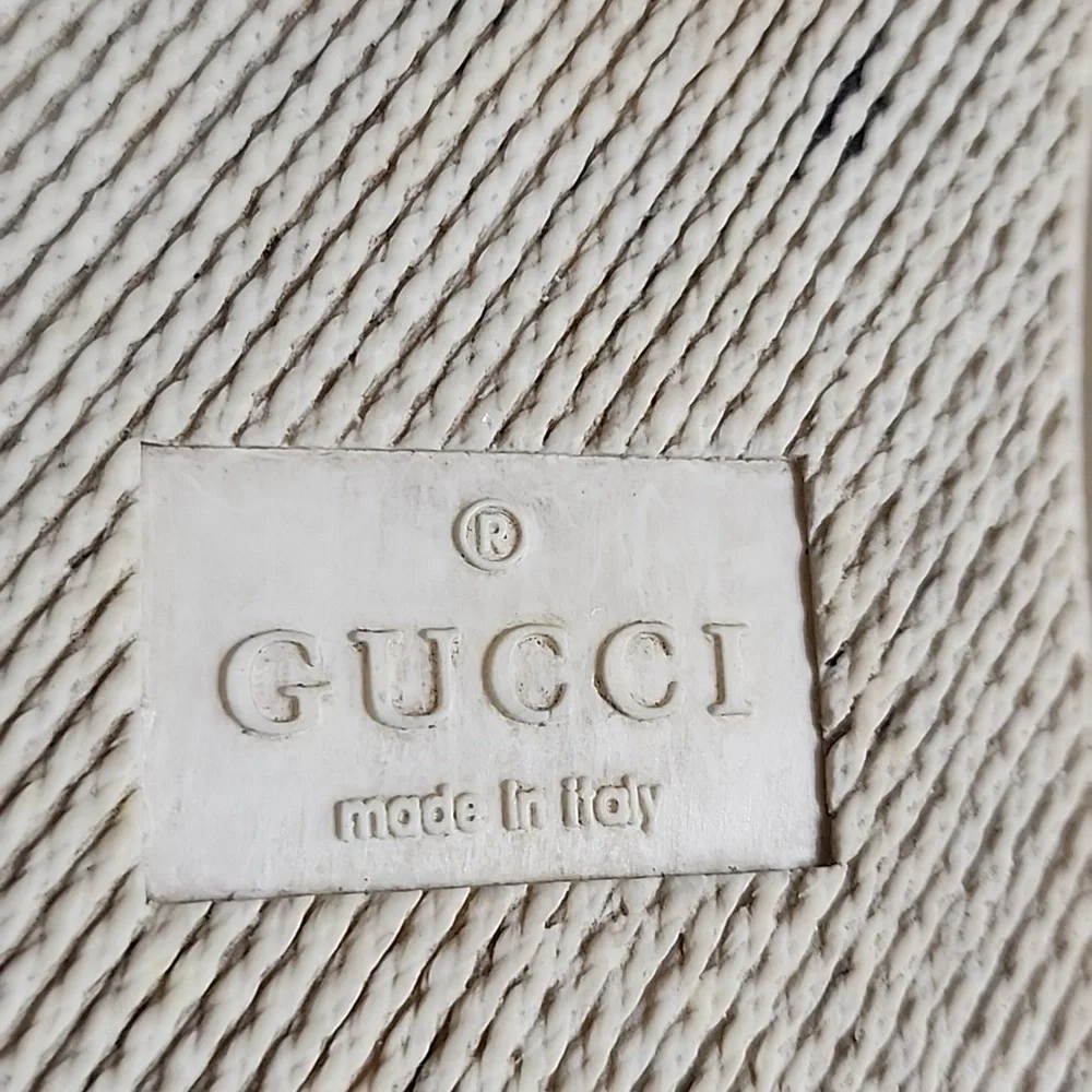 Gucci Men's Monochrome High-Top Sneakers